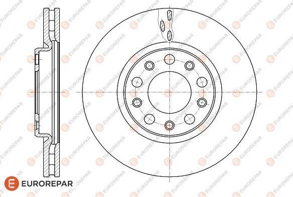 EUROREPAR 1622807380 - Kočioni disk www.molydon.hr