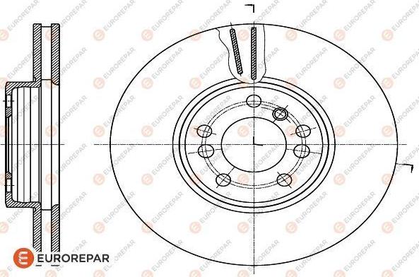 EUROREPAR 1622814880 - Kočioni disk www.molydon.hr