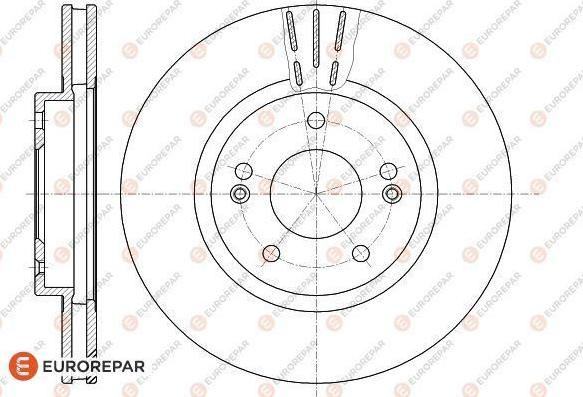 EUROREPAR 1622815780 - Kočioni disk www.molydon.hr