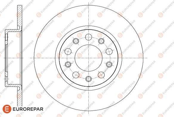 EUROREPAR 1622810180 - Kočioni disk www.molydon.hr