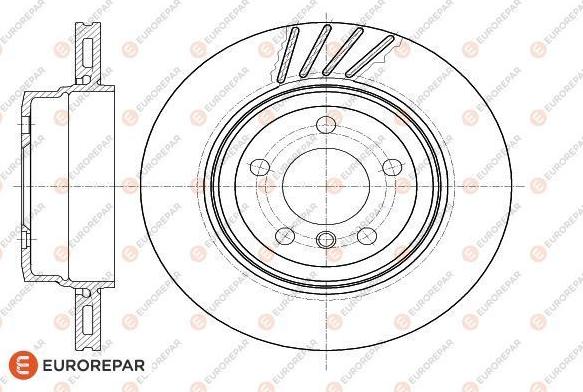 EUROREPAR 1622811480 - Kočioni disk www.molydon.hr