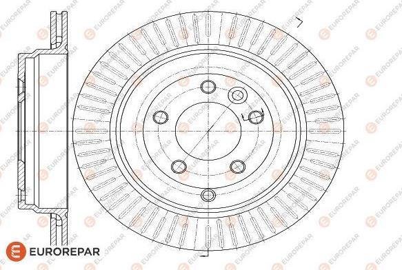 EUROREPAR 1622811380 - Kočioni disk www.molydon.hr