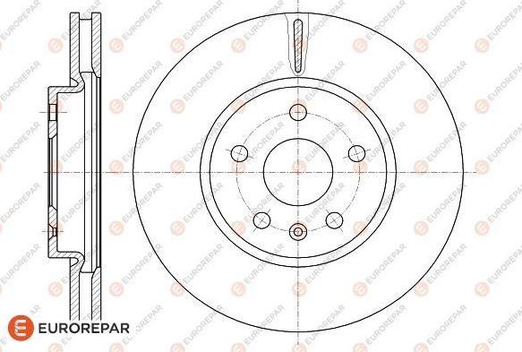 EUROREPAR 1622813780 - Kočioni disk www.molydon.hr