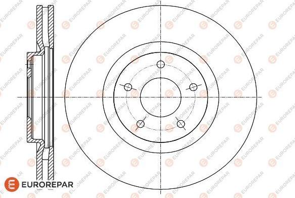 EUROREPAR 1622812980 - Kočioni disk www.molydon.hr