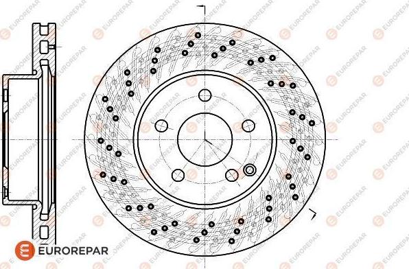 EUROREPAR 1622812880 - Kočioni disk www.molydon.hr