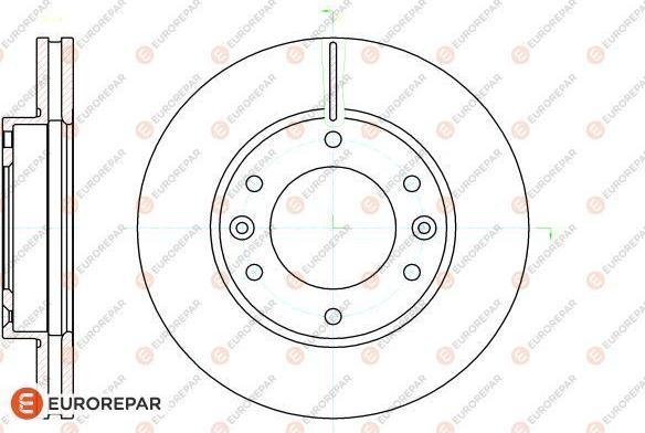 EUROREPAR 1622812280 - Kočioni disk www.molydon.hr