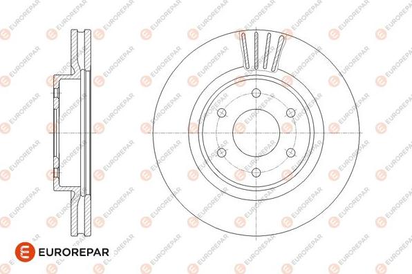 EUROREPAR 1676009980 - Kočioni disk www.molydon.hr