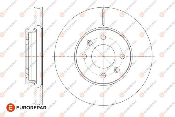 EUROREPAR 1676008880 - Kočioni disk www.molydon.hr