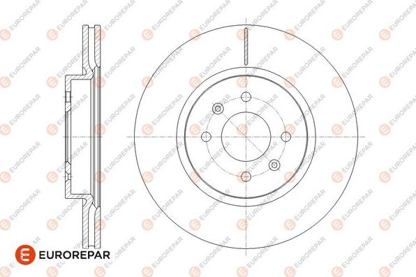 EUROREPAR 1676008280 - Kočioni disk www.molydon.hr