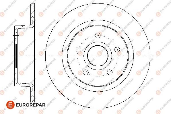 EUROREPAR 1676007880 - Kočioni disk www.molydon.hr