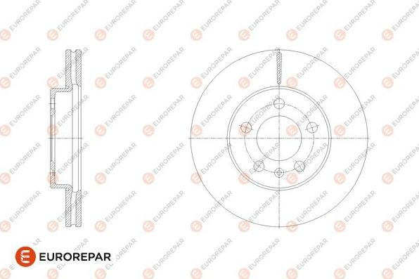 EUROREPAR 1676014380 - Kočioni disk www.molydon.hr