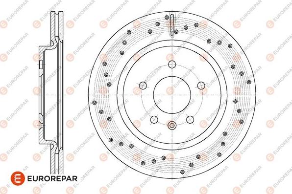 EUROREPAR 1676010980 - Kočioni disk www.molydon.hr