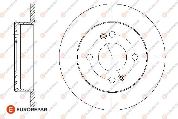 EUROREPAR 1676010780 - Kočioni disk www.molydon.hr