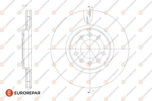 EUROREPAR 1676011880 - Kočioni disk www.molydon.hr