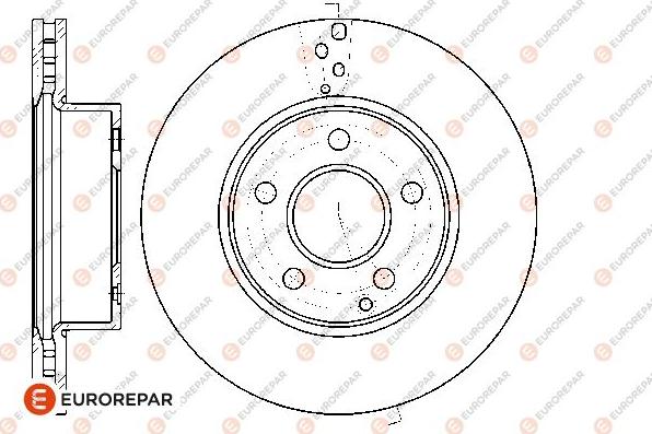 EUROREPAR 1676011380 - Kočioni disk www.molydon.hr