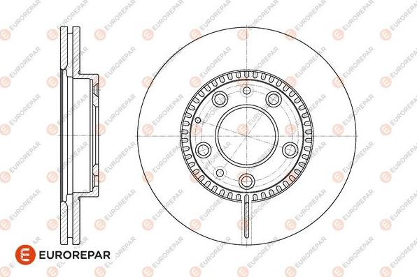 EUROREPAR 1676013680 - Kočioni disk www.molydon.hr