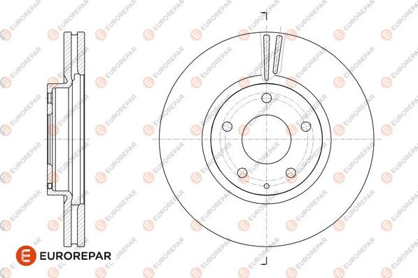 EUROREPAR 1676013780 - Kočioni disk www.molydon.hr