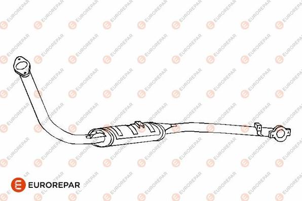 EUROREPAR E12893L - Prednji Ispušni lonac www.molydon.hr