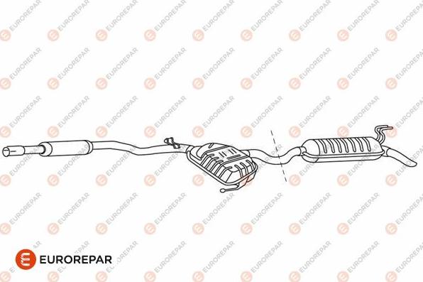 EUROREPAR E12840P - Zadnji Ispušni lonac www.molydon.hr