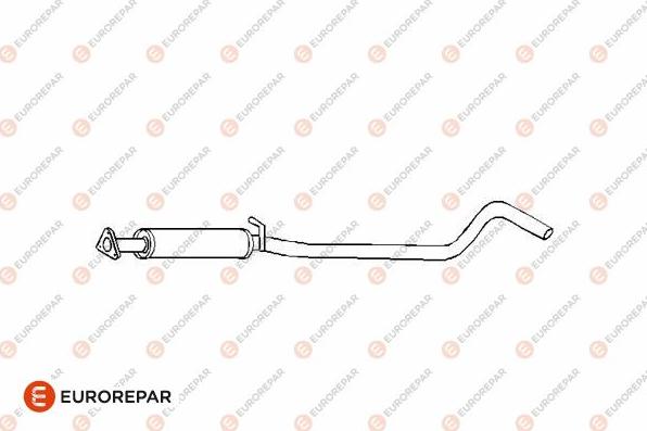 EUROREPAR E12858K - Srednji Ispušni lonac www.molydon.hr