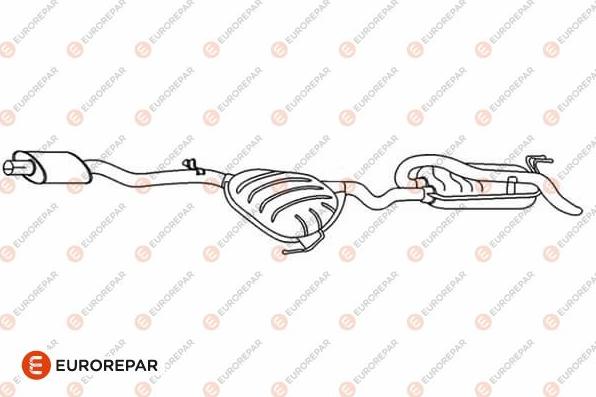 EUROREPAR E12802F - Zadnji Ispušni lonac www.molydon.hr