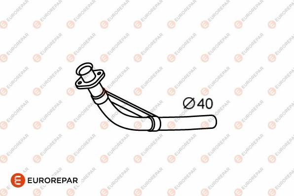 EUROREPAR E12807F - Ispušna cijev www.molydon.hr