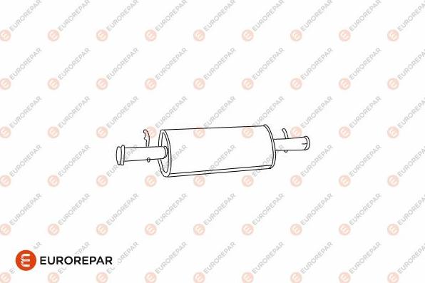EUROREPAR E12811S - Prednji Ispušni lonac www.molydon.hr
