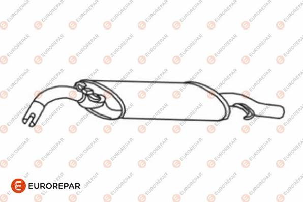 EUROREPAR E12818G - Zadnji Ispušni lonac www.molydon.hr