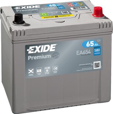 Exide EA654 - Akumulator  www.molydon.hr