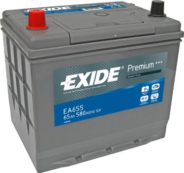 Exide EA655 - Akumulator  www.molydon.hr