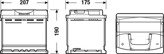 Exide EB501 - Akumulator  www.molydon.hr