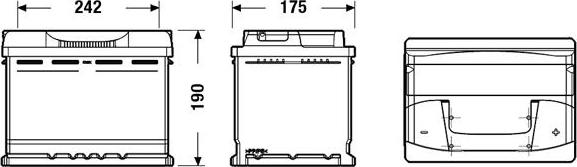 Exide EB620 - Akumulator  www.molydon.hr