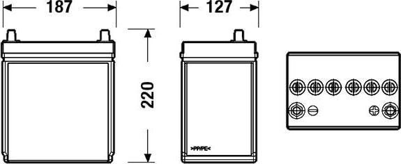 Exide EB356 - Akumulator  www.molydon.hr