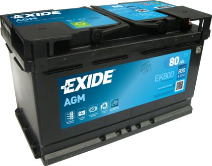 Exide EK800 - Akumulator  www.molydon.hr