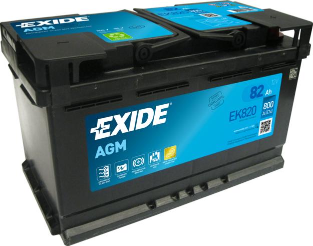 Exide EK820 - Akumulator  www.molydon.hr