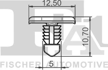 FA1 11-40097.5 - Kopča ukrasna/zaštitna lajsna www.molydon.hr