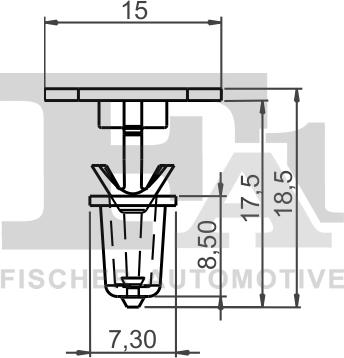 FA1 11-10012.10 - Kopča ukrasna/zaštitna lajsna www.molydon.hr