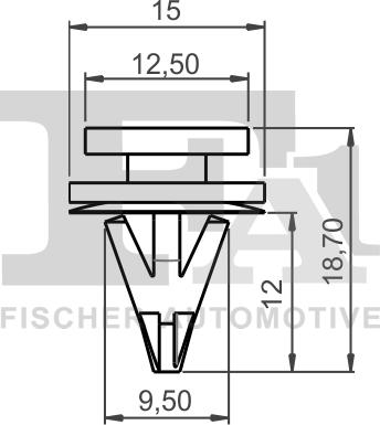 FA1 22-40039.10 - Kopča ukrasna/zaštitna lajsna www.molydon.hr