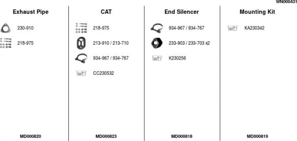 FA1 WN000431 - Ispušni sistem www.molydon.hr