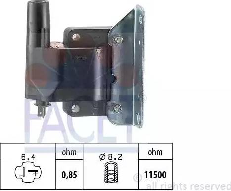 FACET 9.6244 - Indukcioni kalem (bobina) www.molydon.hr