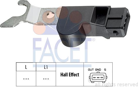 FACET 9.0689 - Senzor, položaj bregastog vratila www.molydon.hr