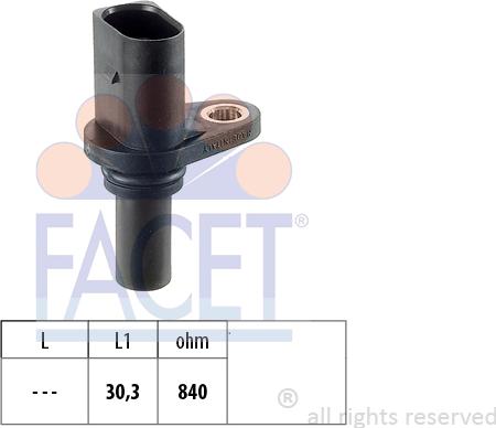 FACET 9.0221 - Senzor broja obrtaja, automatski mjenjač www.molydon.hr