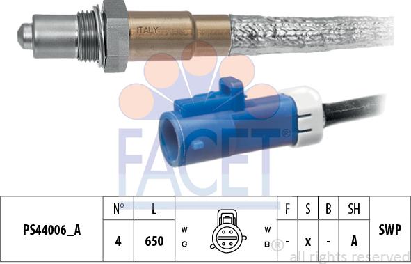 FACET 10.8300 - Lambda-sonda www.molydon.hr