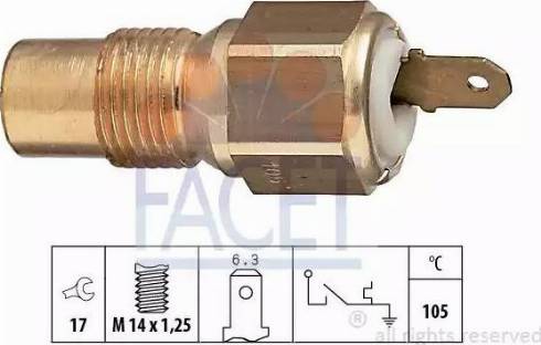 FACET 7.4029 - Senzor, temperatura rashladne tekućinu www.molydon.hr