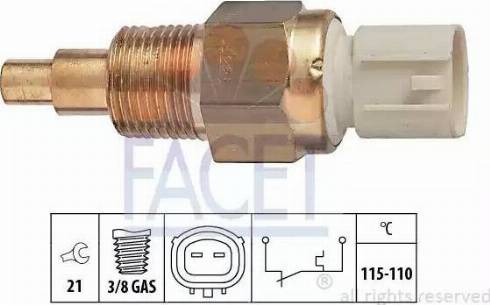 FACET 7.5228 - Prekidač temperature, ventilator radijatora / klima uređaja www.molydon.hr