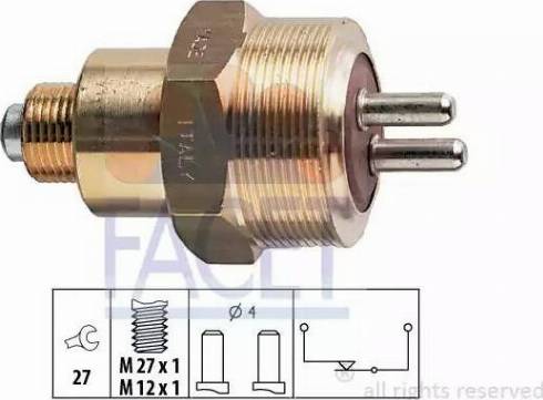 FACET 7.6101 - Prekidač, rikverc svjetlo www.molydon.hr