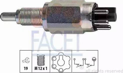 FACET 7.6250 - Prekidač, rikverc svjetlo www.molydon.hr