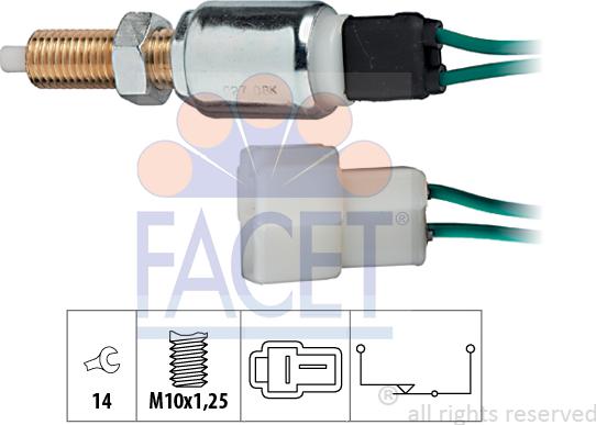 FACET 7.1027 - Prekidač za stop-svjetlo www.molydon.hr