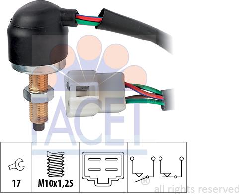 FACET 7.1166 - Prekidač za stop-svjetlo www.molydon.hr