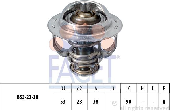 FACET 7.8957S - Termostat, rashladna tekućinu www.molydon.hr